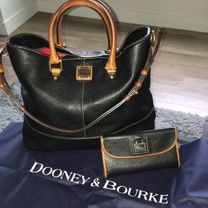 DOONEY & BOURKE PEBBLE GRAIN CHELSEA SHOPPER